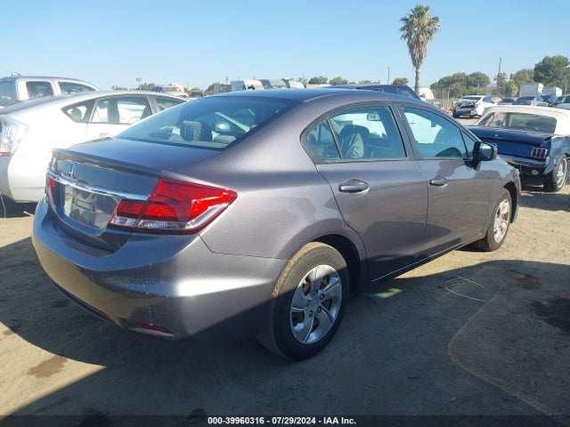 Honda Civic Lx 2014 19XFB2F57EE223900 Image 4