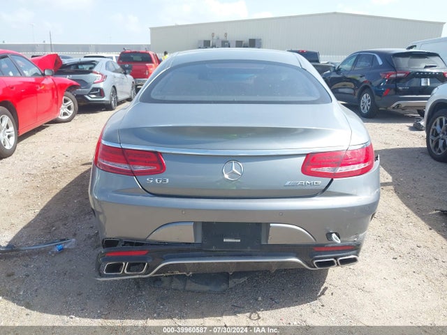 WDDXJ7JB0FA006782 Mercedes-Benz S 63 Amg 4matic