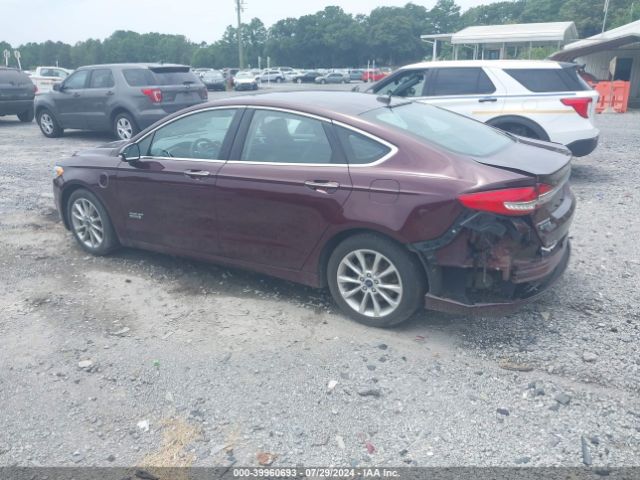 3FA6P0PU9HR106995 Ford Fusion Energi Se Luxury