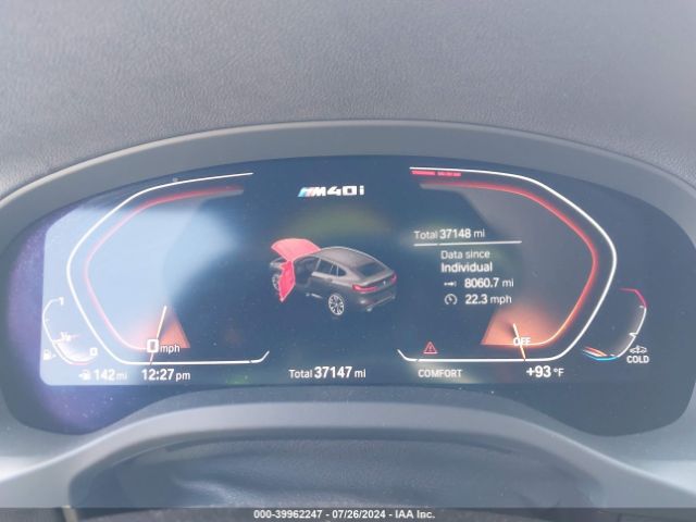5UX2V5C05M9E27650 BMW X4 M40i
