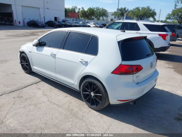 3VW4T7AU2HM019111 Volkswagen Golf Gti Autobahn 4-door/s 4-door/se 4-door/sport 4-door