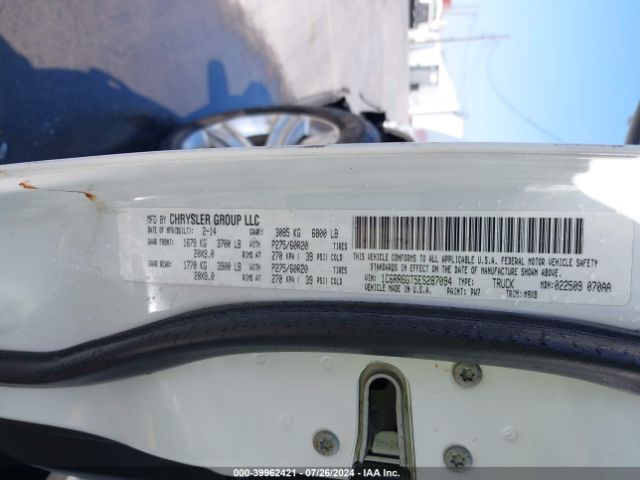 1C6RR6GT5ES287094 RAM 1500 Slt