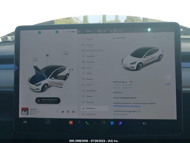Tesla Model 3 Long Range Dual Motor All-wheel Drive 2021 5YJ3E1EB6MF065277 Image 17