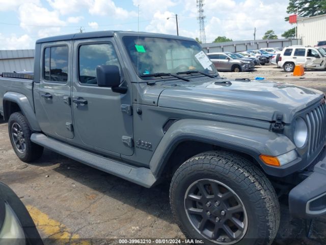 1C6HJTFG0ML544404 Jeep Gladiator Overland 4x4