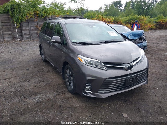 2019 Toyota Sienna Limited 7 Passenger/limited Premium 7 Passenger/xle/xle Premium 7 Passenger მანქანა იყიდება აუქციონზე, vin: 5TDDZ3DCXKS218797, აუქციონის ნომერი: 39963473