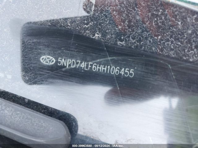 5NPD74LF6HH106455 Hyundai ELANTRA SE