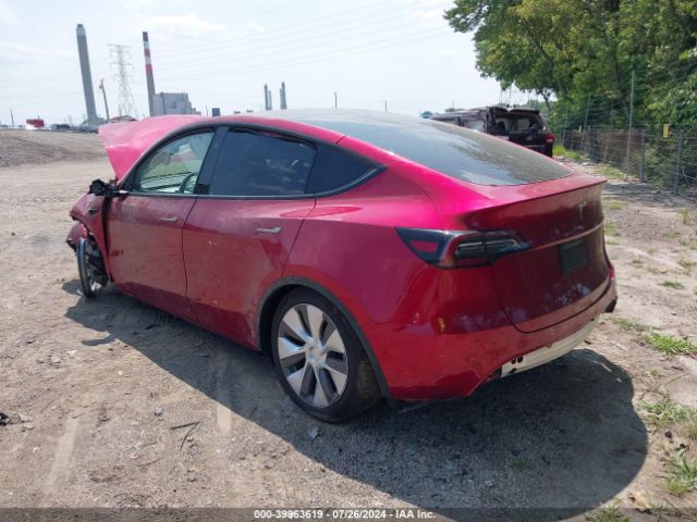 2024 TESLA MODEL Y 7SAYGDEE3RF992226 Photo 2