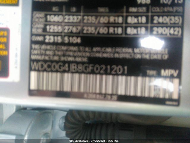 WDC0G4JB8GF021201 Mercedes-Benz GLC 300