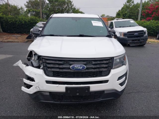 1FM5K8AR6JGA43998 Ford Police Interceptor Utility