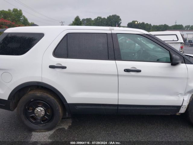 1FM5K8AR6JGA43998 Ford Police Interceptor Utility