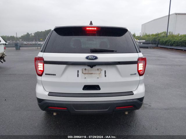 1FM5K8AR6JGA43998 Ford Police Interceptor Utility