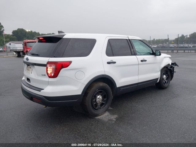 1FM5K8AR6JGA43998 Ford Police Interceptor Utility
