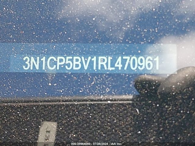 3N1CP5BV1RL470961 Nissan Kicks S Xtronic Cvt