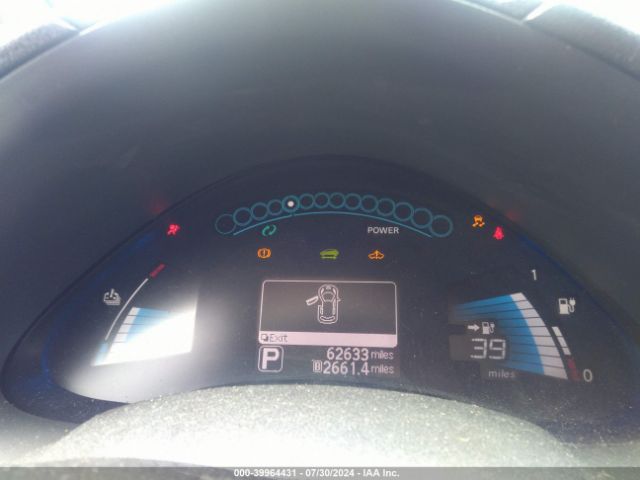1N4AZ0CP9FC319896 Nissan LEAF S