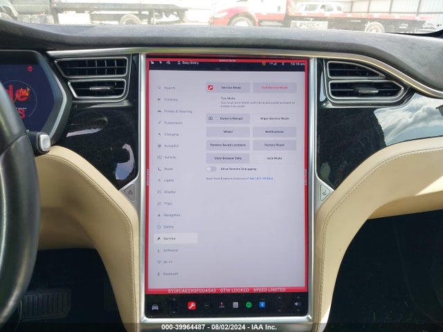 Tesla Model X 60d/70d/75d/90d 2016 5YJXCAE2XGF004543 Image 19