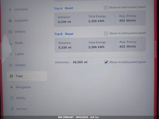Tesla Model X 60d/70d/75d/90d 2016 5YJXCAE2XGF004543 Image 7