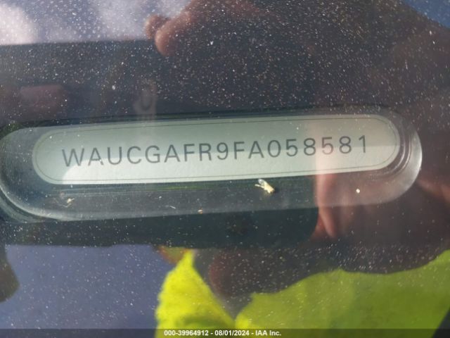 WAUCGAFR9FA058581 Audi S5 3.0t Premium Plus