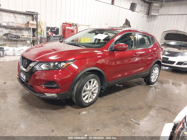 JN1BJ1BWXMW421937 Nissan Rogue Sport Sv Awd Xtronic Cvt
