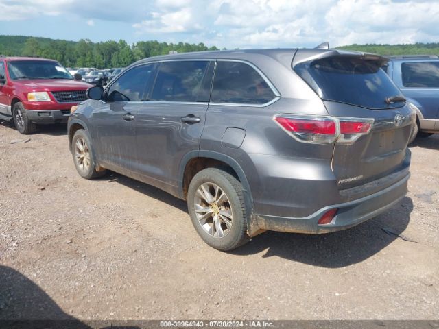 5TDBKRFH9ES065468 Toyota Highlander Le Plus V6