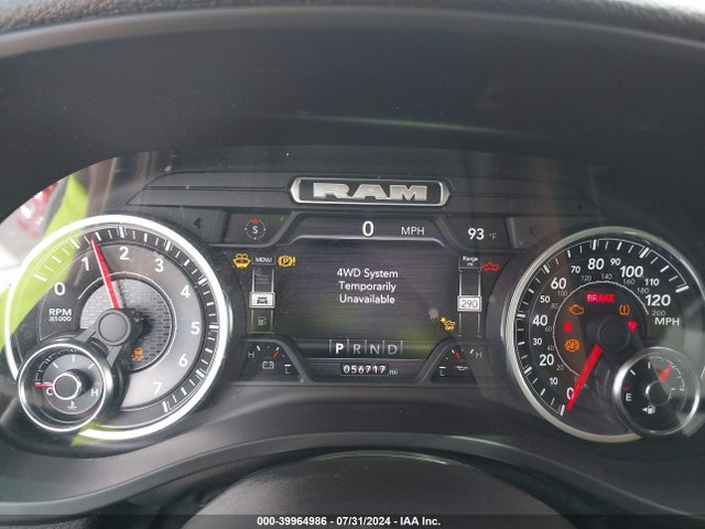 1C6SRFJT6NN352446 RAM 1500 Laramie  4x4 5'7 Box