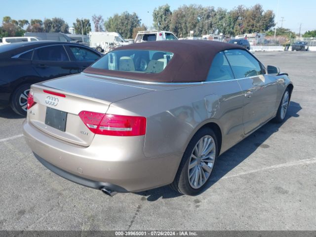 2010 AUDI A5 WAUTFAFH8AN015863 Photo 3