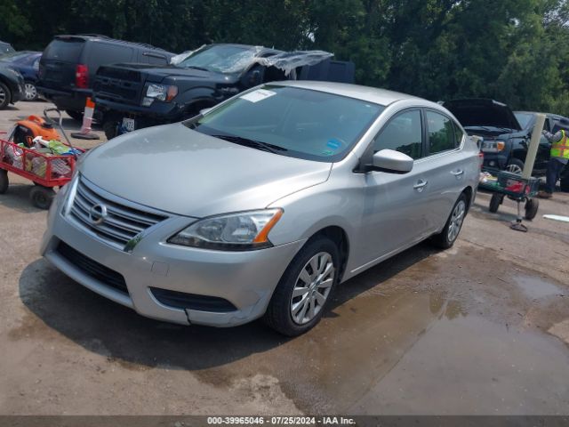 3N1AB7AP1EL672827 Nissan Sentra Fe+ S/fe+ Sv/s/sl/sr/sv