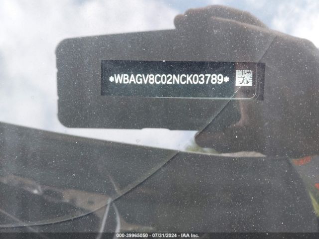 WBAGV8C02NCK03789 BMW M850i Gtan Coupe Xdrive