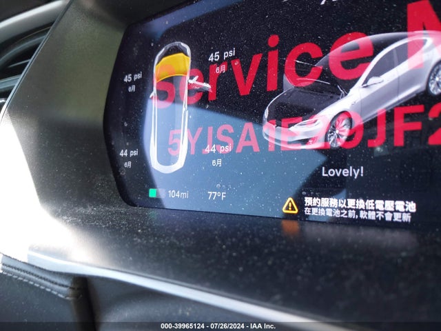 5YJSA1E29JF281224 Tesla Model S 100d/75d/p100d