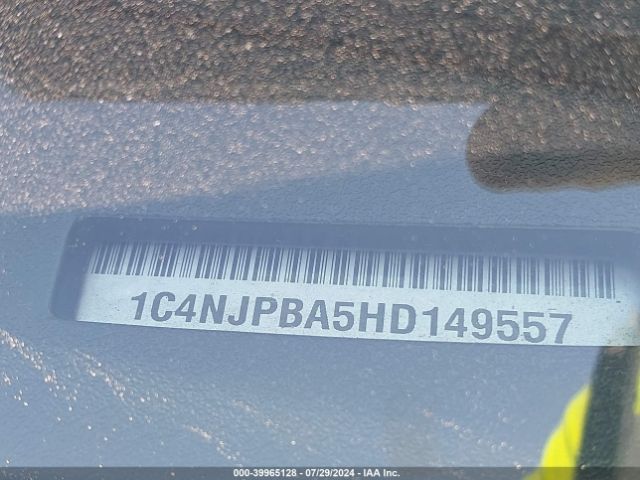 1C4NJPBA5HD149557 Jeep Patriot Sport Fwd