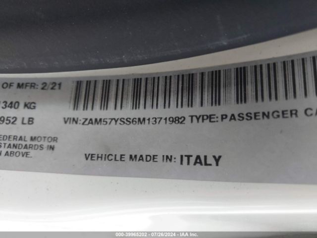ZAM57YSS6M1371982 Maserati Ghibli S Gransport