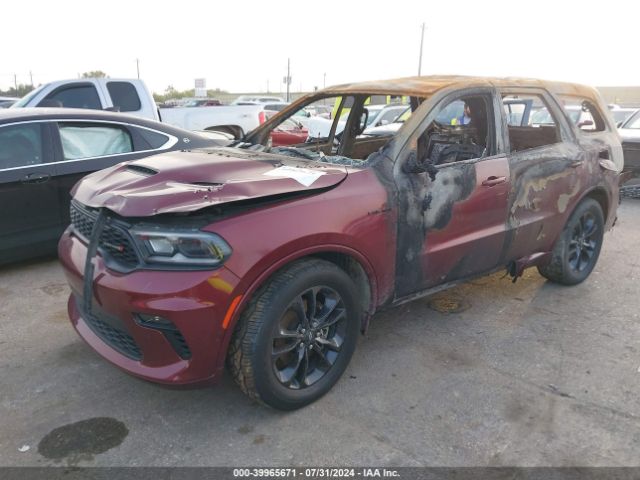1C4SDHCT6MC661036 Dodge Durango R/t Rwd