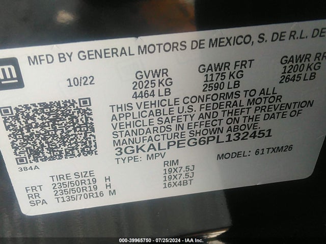 GMC Terrain Fwd Slt 2023 3GKALPEG6PL132451 Image 9