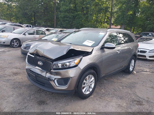 5XYPGDA38JG351521 KIA Sorento 2.4l Lx