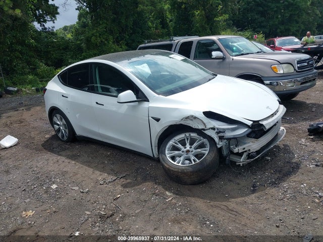2021 TESLA MODEL Y 5YJYGDEE6MF255074 Photo 0