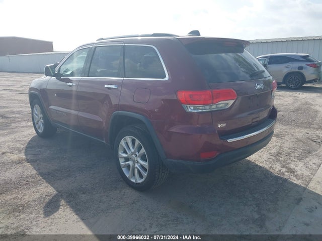 1C4RJEBG6HC813624 Jeep Grand Cherokee Limited 4x2
