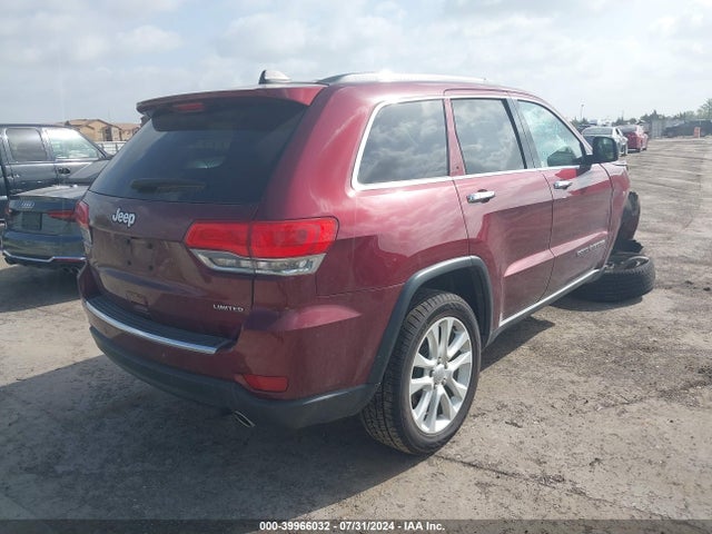1C4RJEBG6HC813624 Jeep Grand Cherokee Limited 4x2