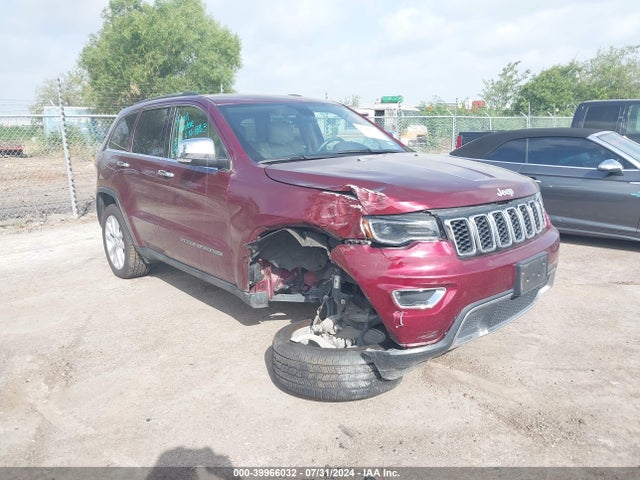 1C4RJEBG6HC813624 Jeep Grand Cherokee Limited 4x2