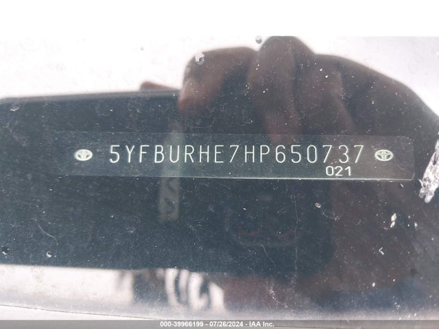 Toyota Corolla Se Special Edition 2017 5YFBURHE7HP650737 Image 9