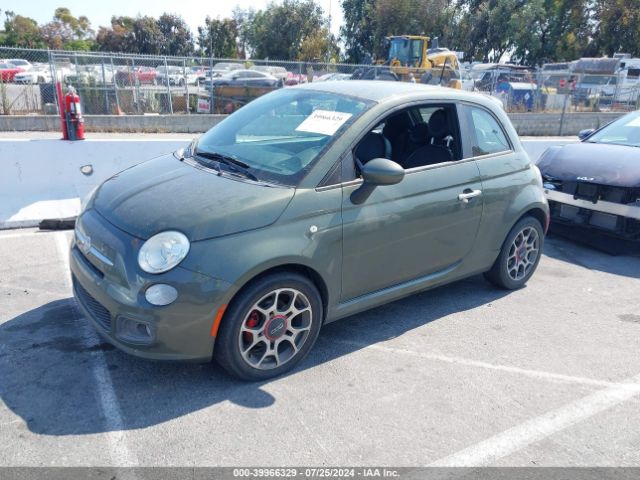2012 FIAT 500 3C3CFFBR8CT287898 Photo 1