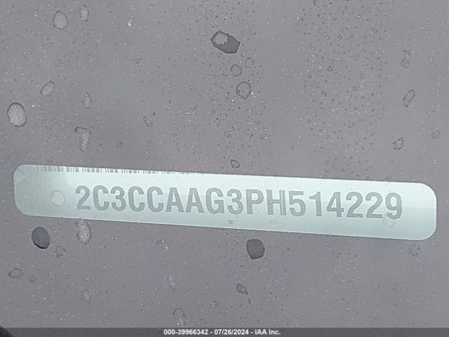 2C3CCAAG3PH514229 Chrysler 300 Touring