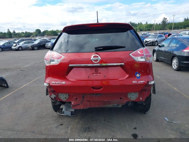 Nissan Rogue Sl 2016 KNMAT2MV8GP684066 Image 17