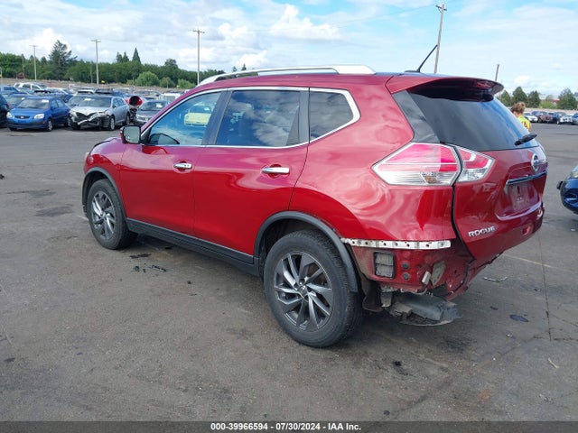 Nissan Rogue Sl 2016 KNMAT2MV8GP684066 Image 3