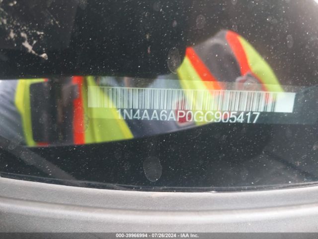 1N4AA6AP0GC905417 Nissan Maxima 3.5 Sv