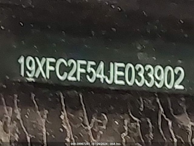 19XFC2F54JE033902 Honda Civic Lx