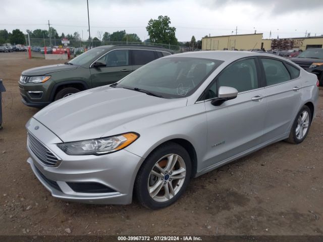 3FA6P0LU7JR172456 Ford Fusion Hybrid Se