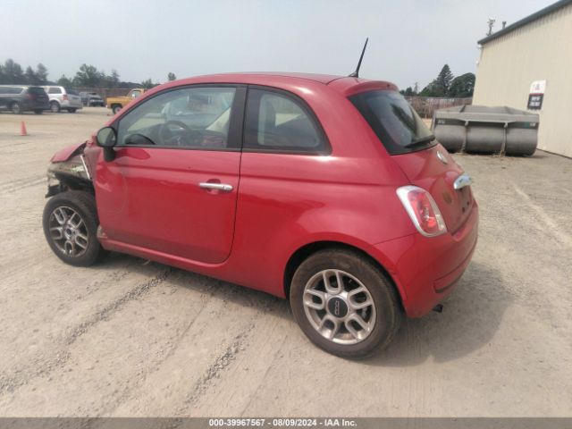 2012 FIAT 500 3C3CFFARXCT125384 Photo 2