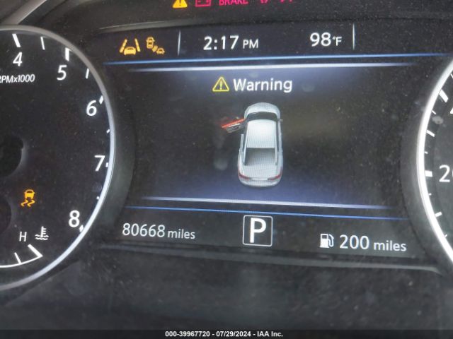 1N4AA6AV8KC383269 Nissan Maxima 3.5 Platinum