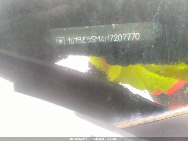 1G1BE5SM4H7207770 Chevrolet Cruze Lt Auto