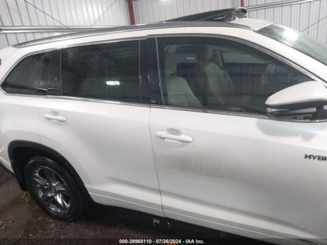 5TDDGRFH2JS048340 Toyota Highlander Hybrid Limited Platinum