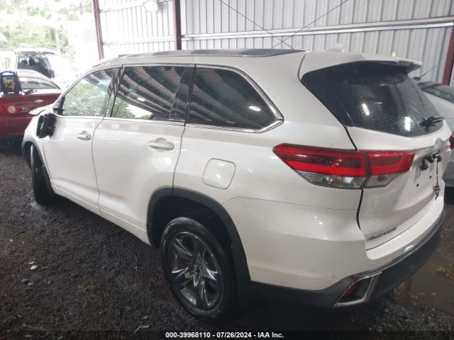 5TDDGRFH2JS048340 Toyota Highlander Hybrid Limited Platinum